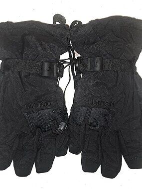 Burton Black Ski / Snowboard Gloves – Size Small – Excellent Pre-Owned Condition